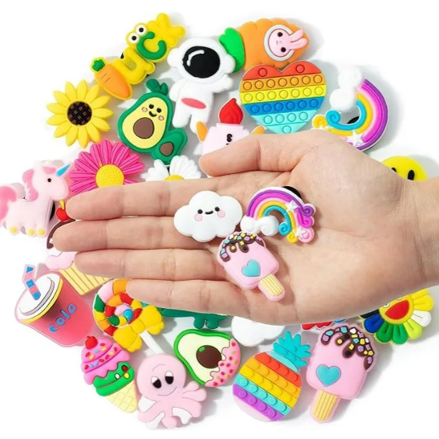Foto 4 pulgar | Set Xtellar De Pines Decorativos Premium Para Sandalias Crocs Unisex - ¡estilo Y Diversión Para Todos!