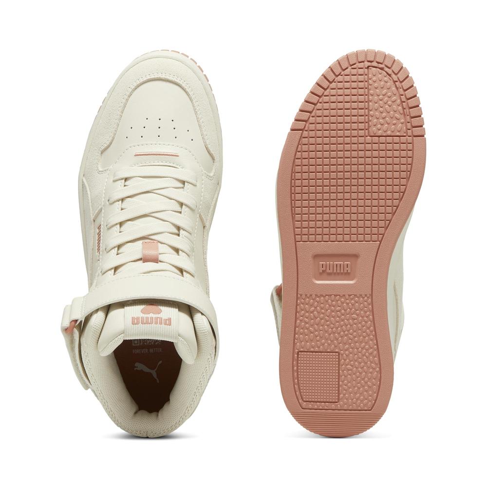 Foto 5 pulgar | Tenis Mujer Puma Tipo Botin Original Moda Casual Moderno Blanco