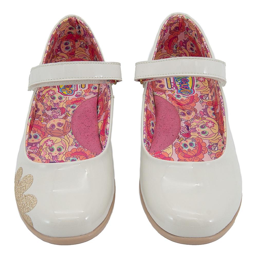 Foto 5 pulgar | Zapato Juvenil Distroller Chamoy Charol Hueso 22-26 Beige