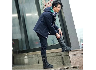 Foto 4 | Cubierta Elegante E Impermeable Para Botas, Protector Portátil Premium