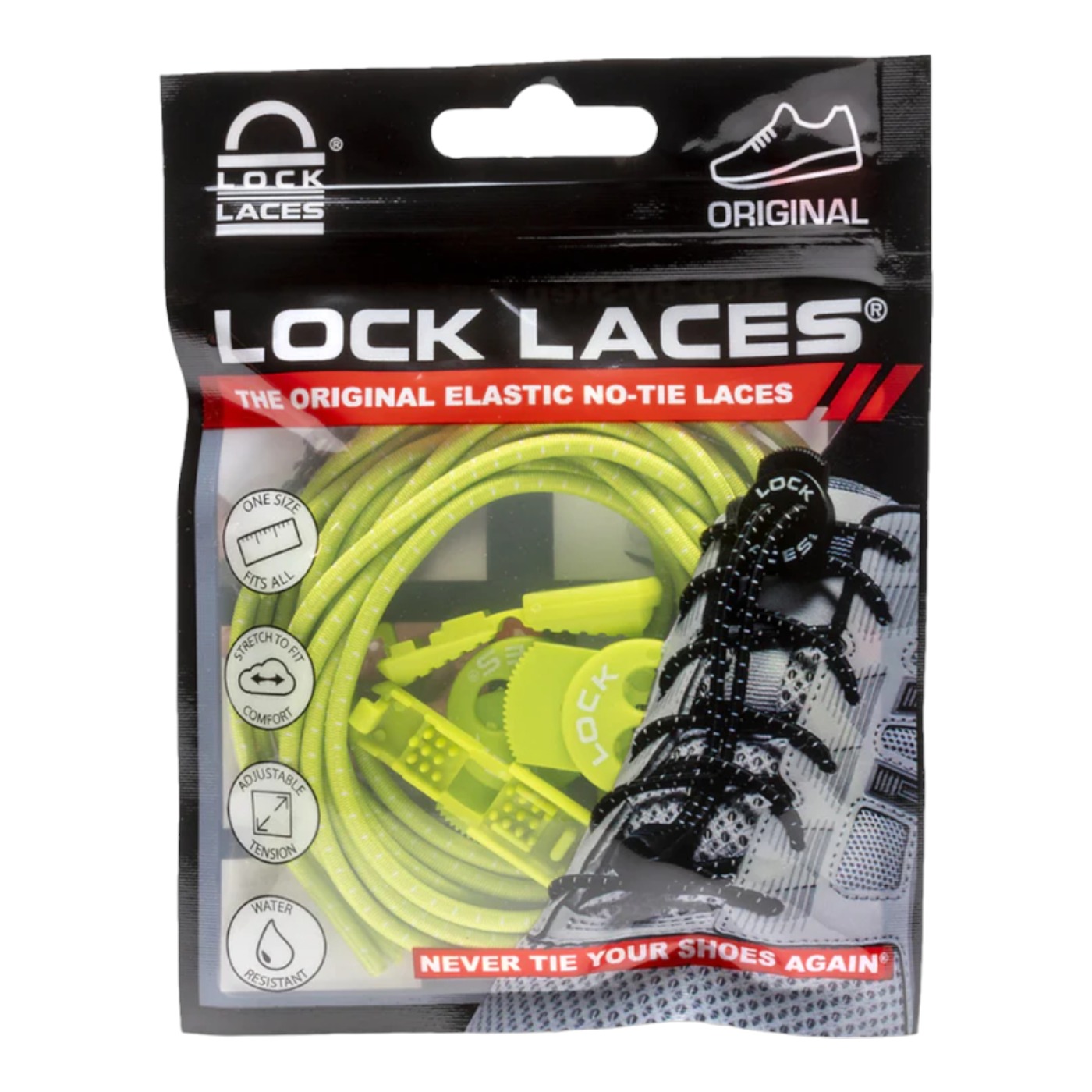 Foto 2 pulgar | Agujetas Locklaces  Unisex Verdes