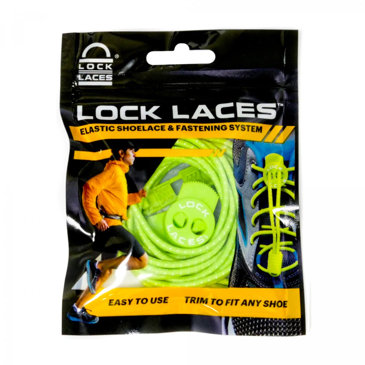 Foto 3 pulgar | Agujetas Locklaces  Unisex Verdes