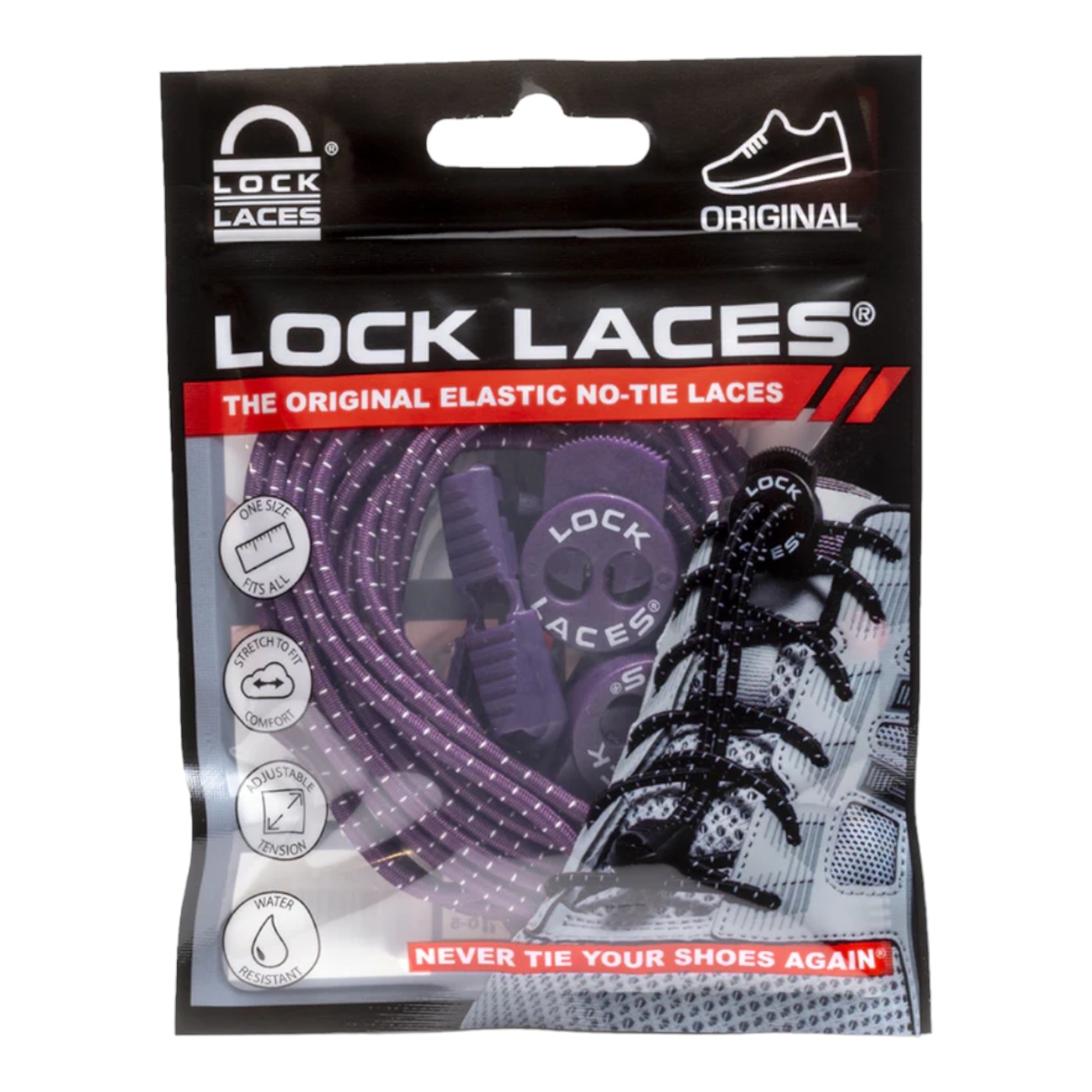 Agujetas Look Laces Moradas Unisex