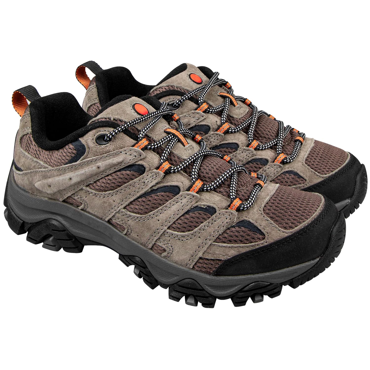 Foto 5 pulgar | Botas De Senderismo Shoelaces Endoto Para Merrell Moab, Color Blanco Y Negro - Venta Internacional.