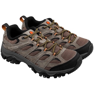 Foto 4 | Botas De Senderismo Shoelaces Endoto Para Merrell Moab, Color Negro Y Amarillo - Venta Internacional.