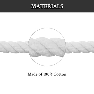 Foto 5 | Cordones Para Zapatos Endoto Thick Rope Para Air Force 1, Color Blanco, 10 Mm - Venta Internacional.