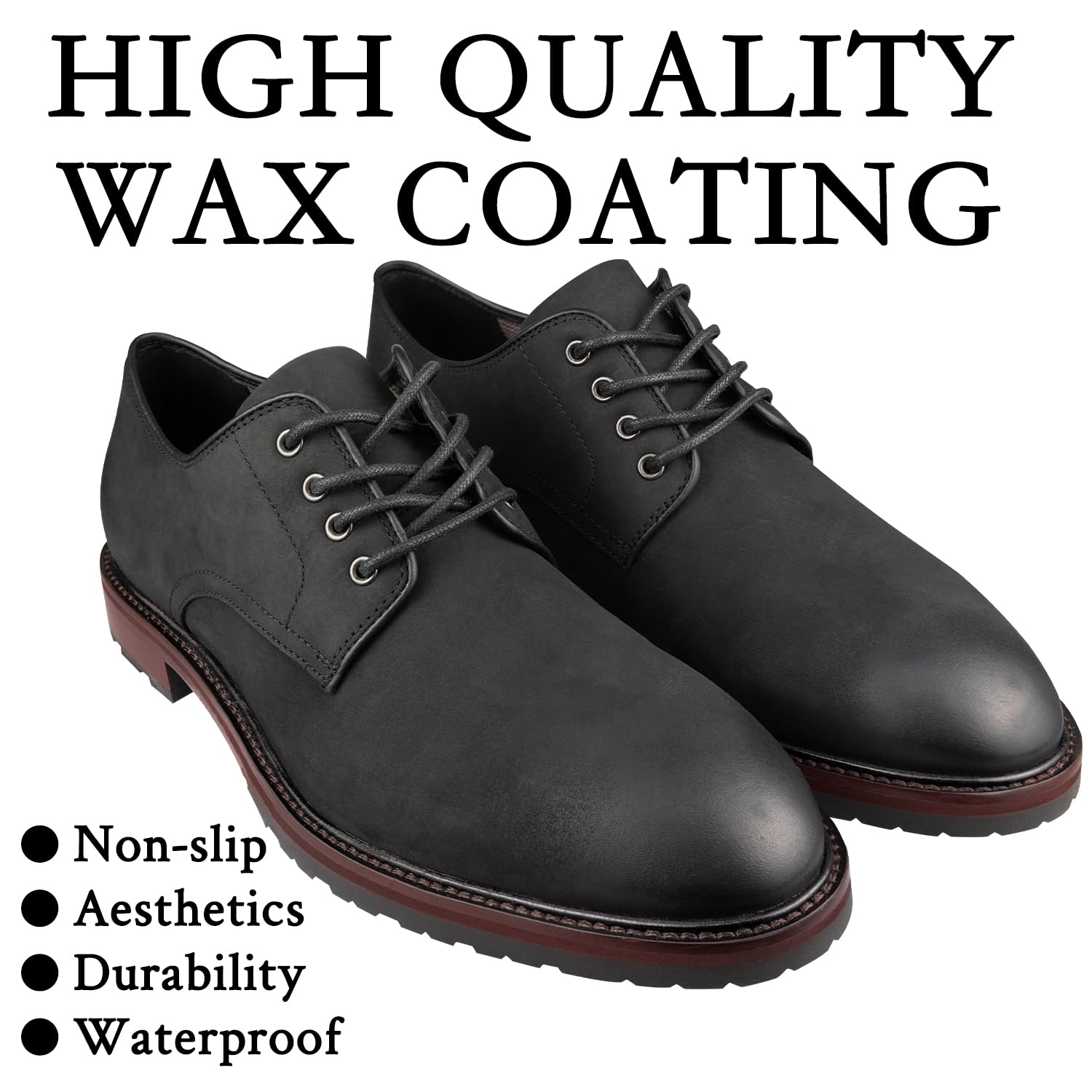 Foto 8 pulgar | Zapatos De Golf Oxford Endoto Encerados Para Cole Haan, Negros - Venta Internacional.