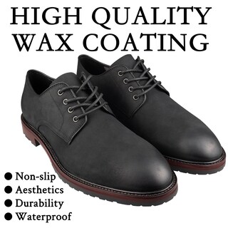 Foto 7 | Zapatos De Golf Oxford Endoto Encerados Para Cole Haan, Negros - Venta Internacional.