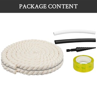 Foto 6 | Cordones Para Zapatos Endoto Thick Rope Para Air Force 1, Color Beige, 12,7 Mm - Venta Internacional.