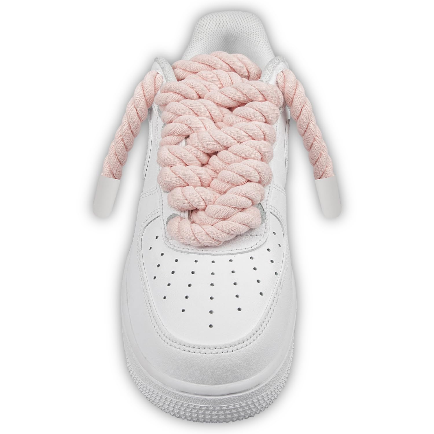 Foto 2 | Cordones Para Zapatos Endoto Thick Rope Para Air Force 1, Rosa, 10 Mm - Venta Internacional.