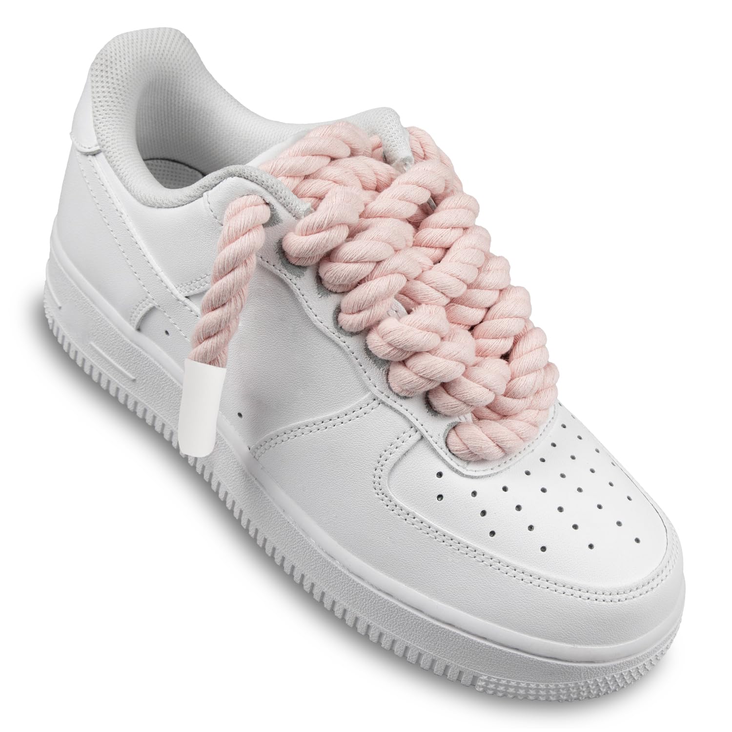 Foto 4 pulgar | Cordones Para Zapatos Endoto Thick Rope Para Air Force 1, Rosa, 10 Mm - Venta Internacional.
