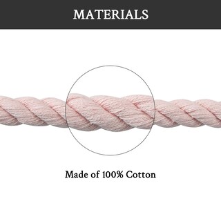 Foto 5 | Cordones Para Zapatos Endoto Thick Rope Para Air Force 1, Rosa, 10 Mm - Venta Internacional.