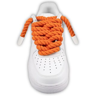 Foto 2 | Cordones Para Zapatos Endoto Thick Rope Para Air Force 1, Color Naranja, 12,7 Mm - Venta Internacional.