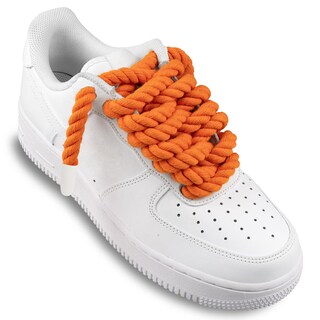 Foto 3 | Cordones Para Zapatos Endoto Thick Rope Para Air Force 1, Color Naranja, 12,7 Mm - Venta Internacional.