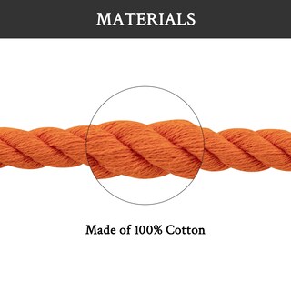 Foto 5 | Cordones Para Zapatos Endoto Thick Rope Para Air Force 1, Color Naranja, 12,7 Mm - Venta Internacional.