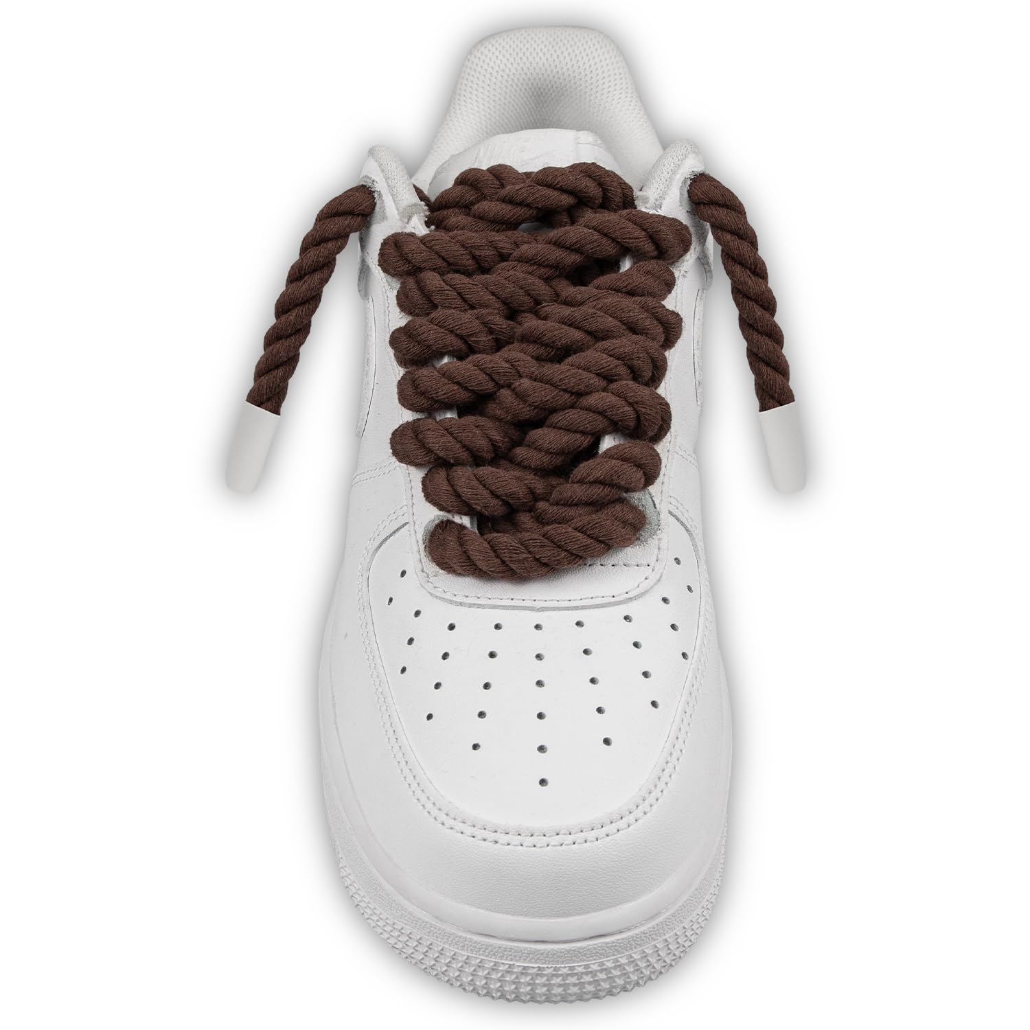 Foto 3 pulgar | Cordones Para Zapatos Endoto Thick Rope Para Air Force 1, Color Marrón, 8,5 Mm - Venta Internacional.