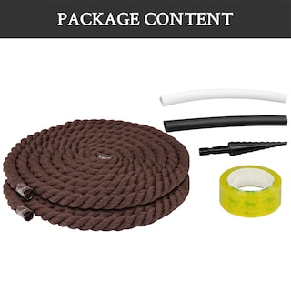 Foto 4 | Cordones Para Zapatos Endoto Thick Rope Para Air Force 1, Color Marrón, 8,5 Mm - Venta Internacional.