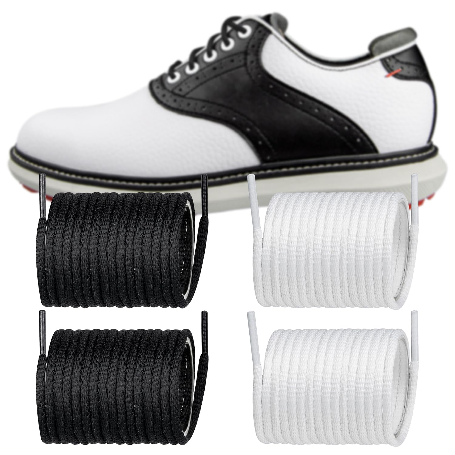 Vestido De Golf Shoelaces Endoto Para Footjoy, Zapatos Oxford De 32 Cm - Venta Internacional.
