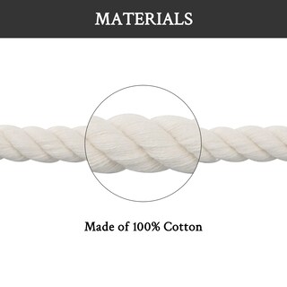 Foto 5 | Cordones Para Zapatos Endoto Thick Rope Para Air Force 1, Color Beige, 10 Mm - Venta Internacional.