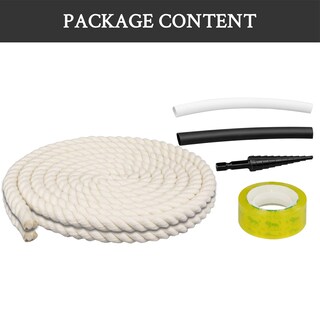 Foto 6 | Cordones Para Zapatos Endoto Thick Rope Para Air Force 1, Color Beige, 10 Mm - Venta Internacional.