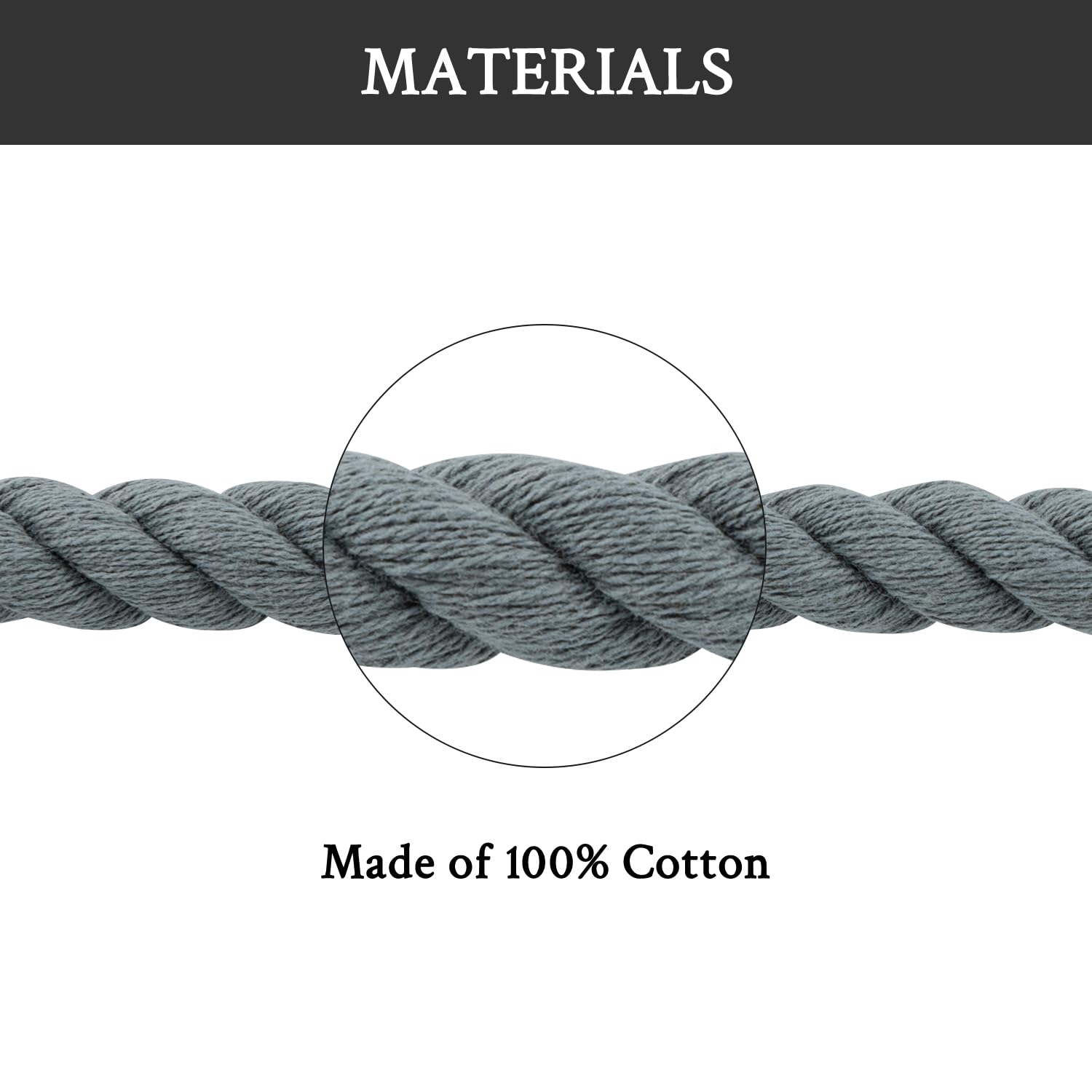 Foto 5 | Cordones Para Zapatos Endoto Thick Rope Para Air Force 1, Color Gris, 12,7 Mm - Venta Internacional.
