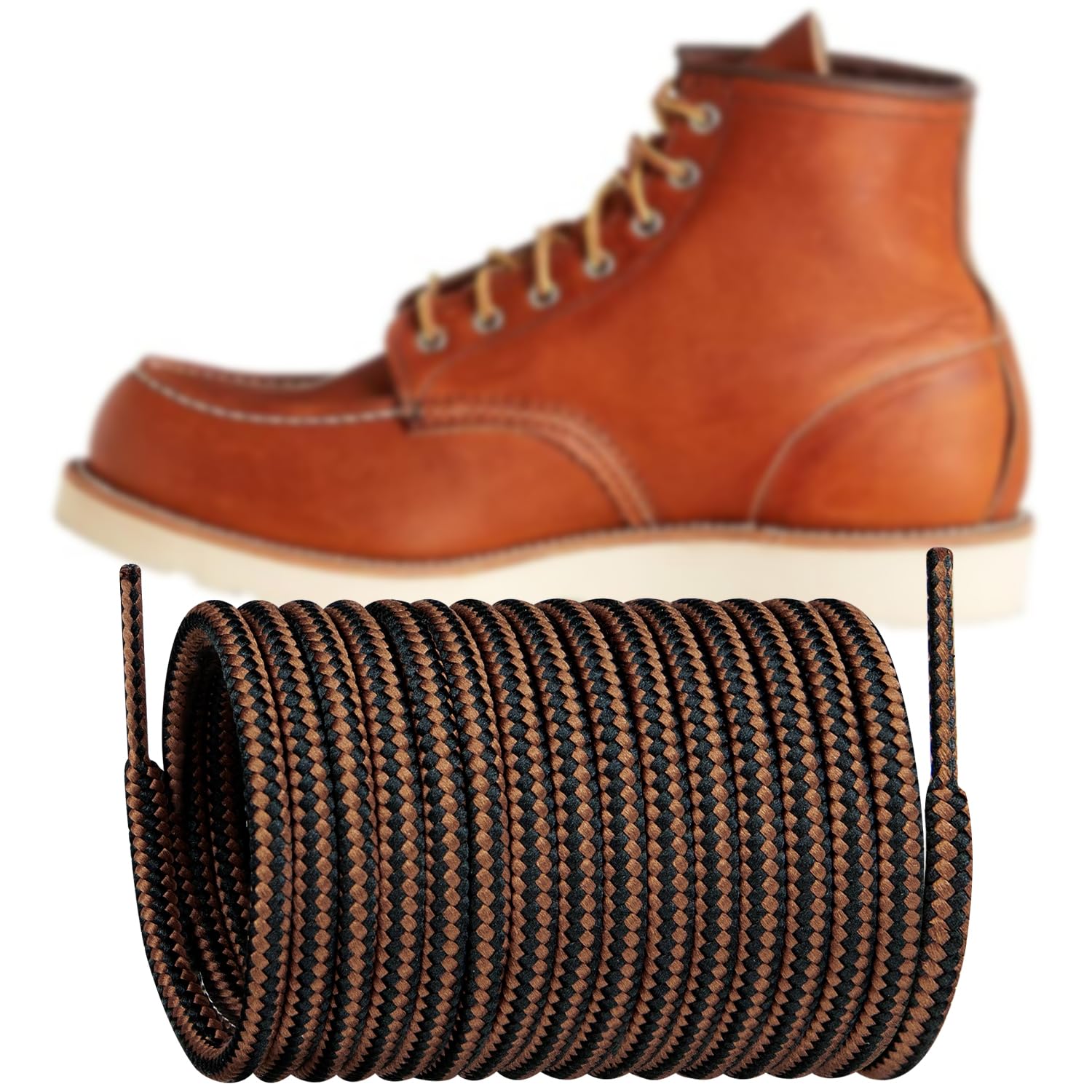 Foto 1 | Botas Endoto Con Cordones Para Trabajo Red Wing, Senderismo Y Caza - Venta Internacional.