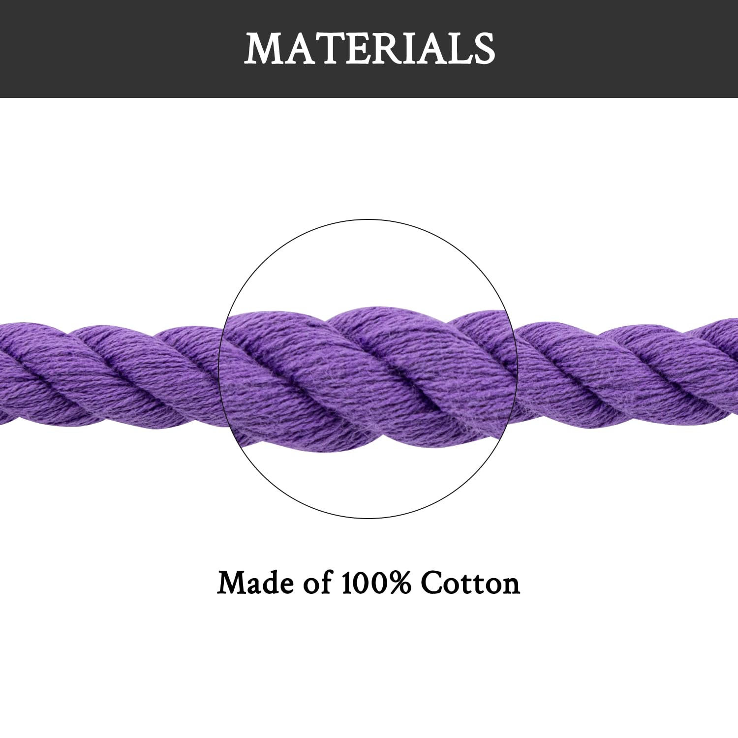 Foto 6 pulgar | Cordones Para Zapatos Endoto Thick Rope Para Air Force 1, Color Morado, 10 Mm - Venta Internacional.