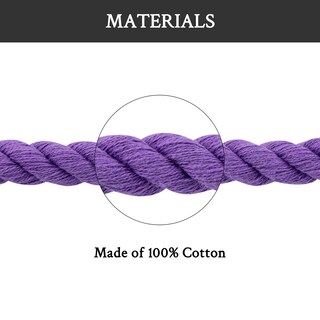 Foto 5 | Cordones Para Zapatos Endoto Thick Rope Para Air Force 1, Color Morado, 10 Mm - Venta Internacional.