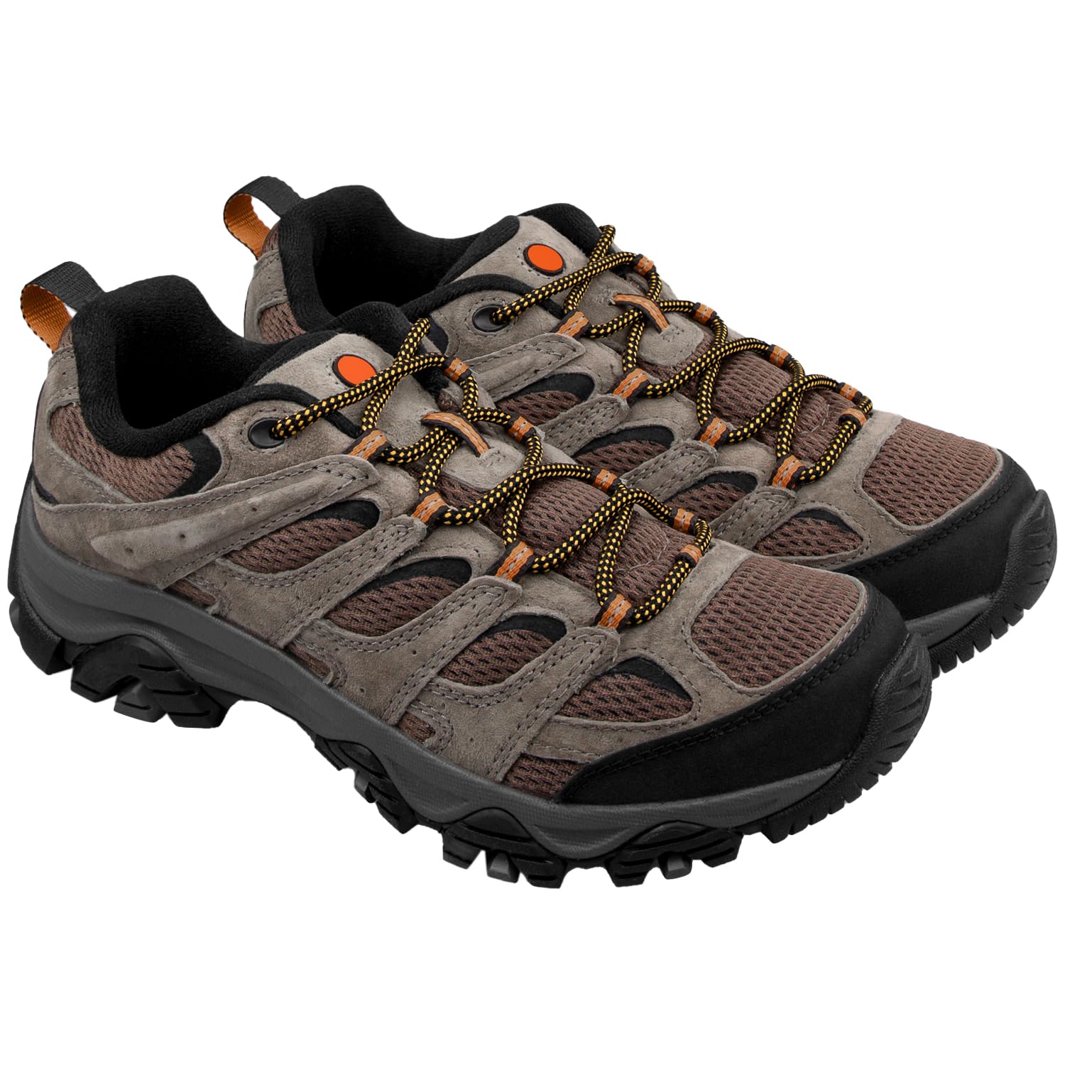 Foto 5 pulgar | Zapatos Shoelaces Endoto Para Merrell Moab, Botas De Senderismo, Negros Y Amarillos - Venta Internacional.