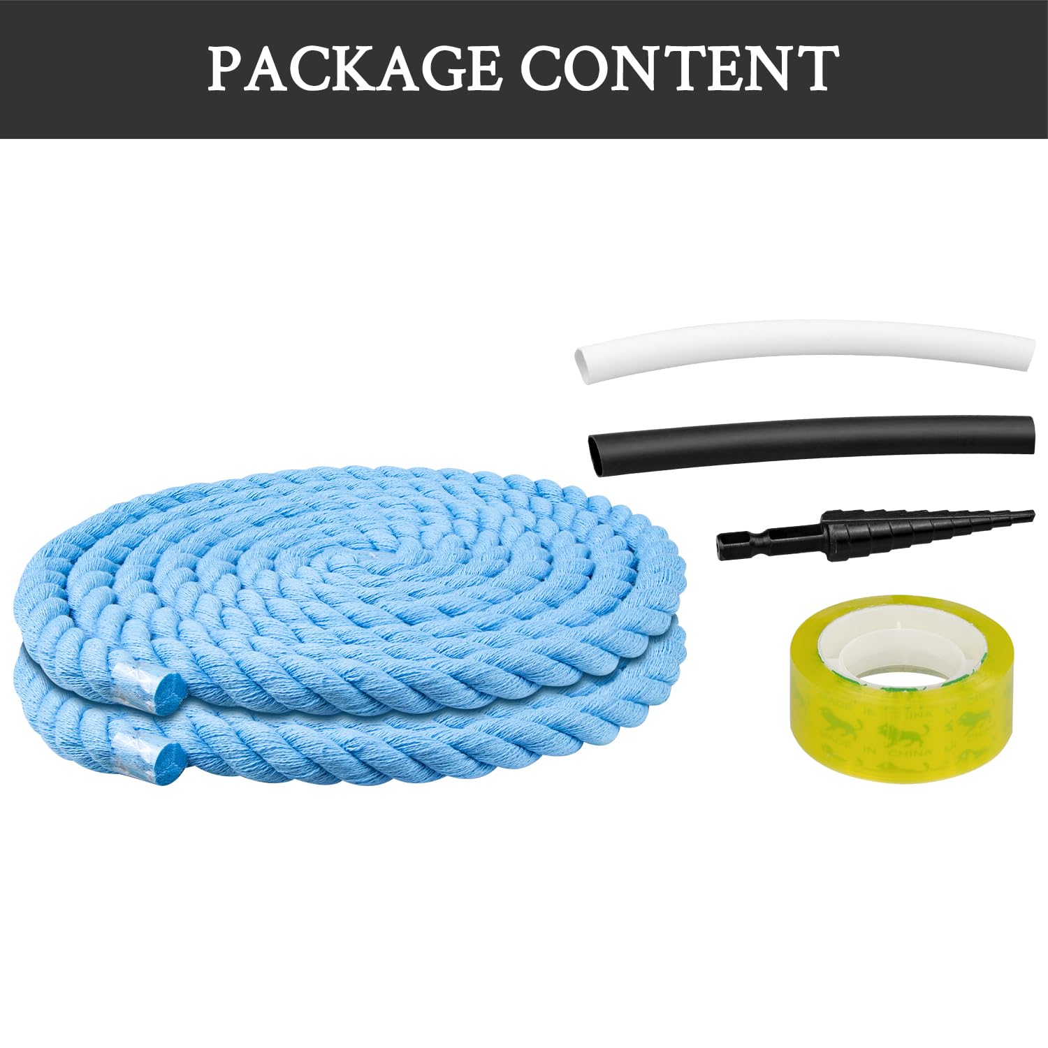 Foto 4 | Cordones Para Zapatos Endoto Thick Rope Para Air Force 1, Color Azul Bebé, 12,7 Cm - Venta Internacional.