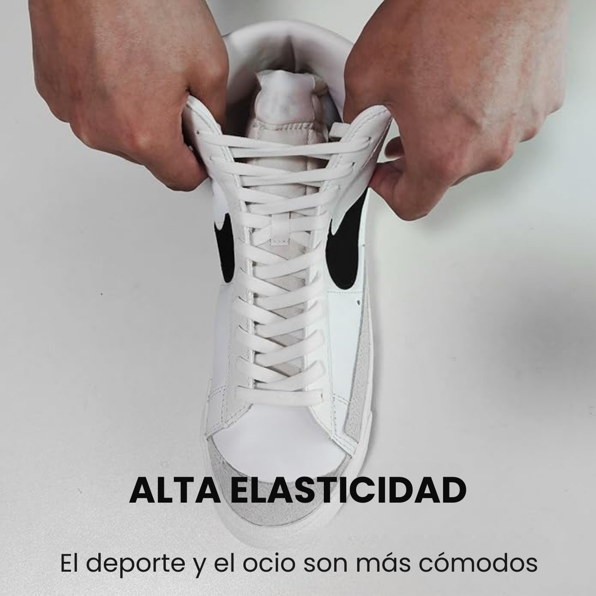 Foto 4 pulgar | 3 Pares Agujetas Planas Elásticas Para Tenis Cordones Botas