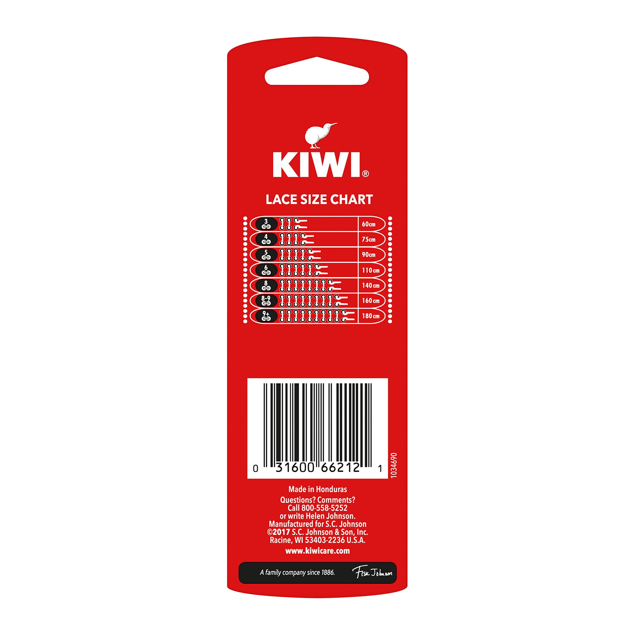 Foto 2 | Cordones Redondos Para Botas Kiwi  Color Negro Y Arena  60 Cm (1 Par) - Venta Internacional.