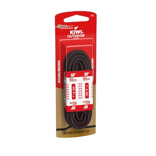 Foto 4 | Cordones Redondos Para Botas Kiwi Color Negro Y Arena 60 Cm (1 Par) - Venta Internacional.