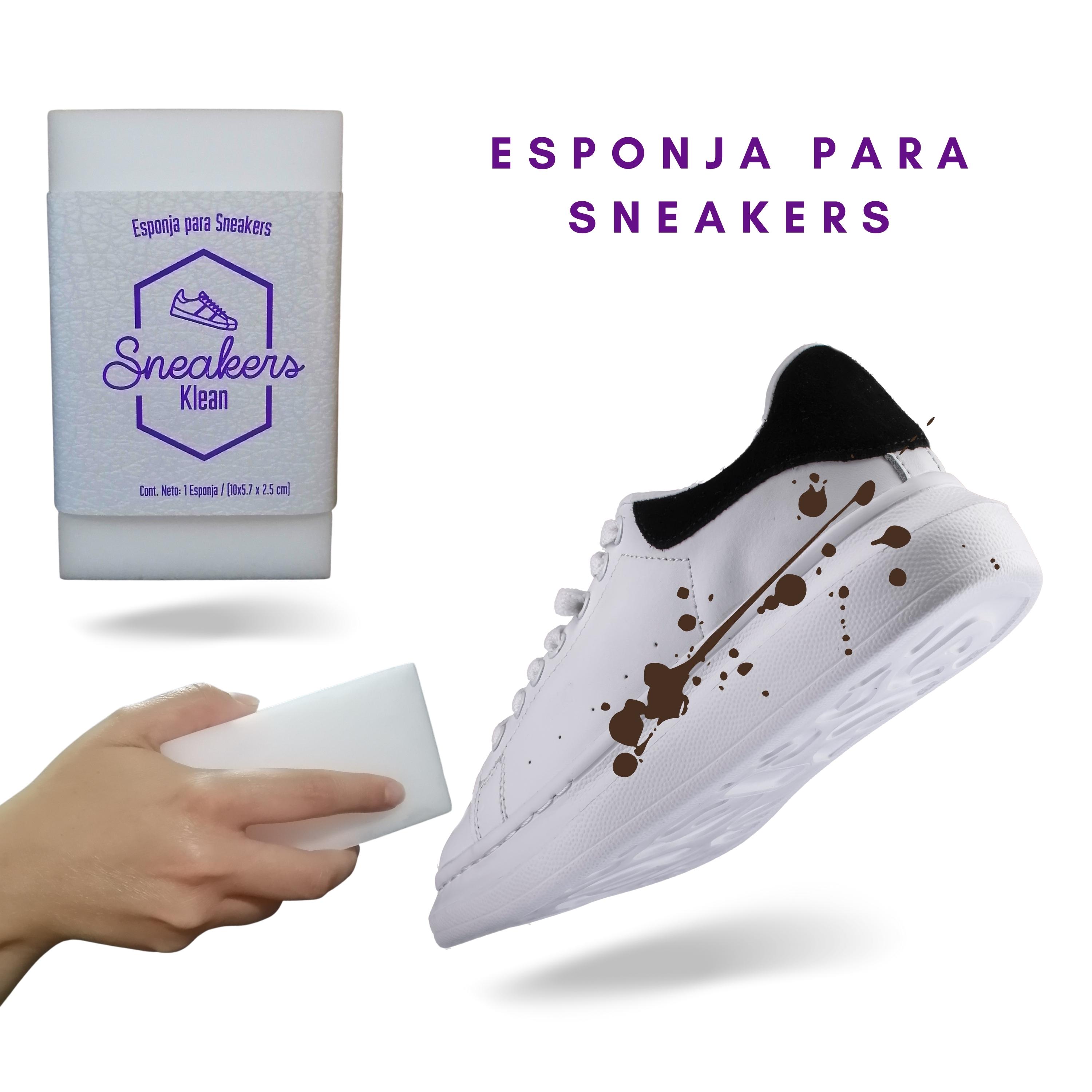 Foto 6 pulgar | Blanqueador de Suela Sneakers Klean SNKSP0002 Blanco con Esponjas Limpiadoras