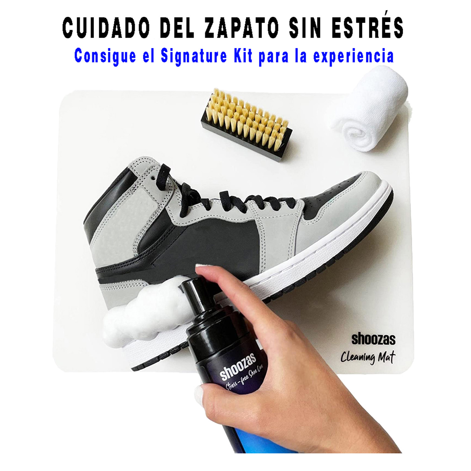 Foto 5 pulgar | Espuma de Limpieza de Tenis y Zapatos, no necesita agua, secado rápido, no tóxico Shoozas