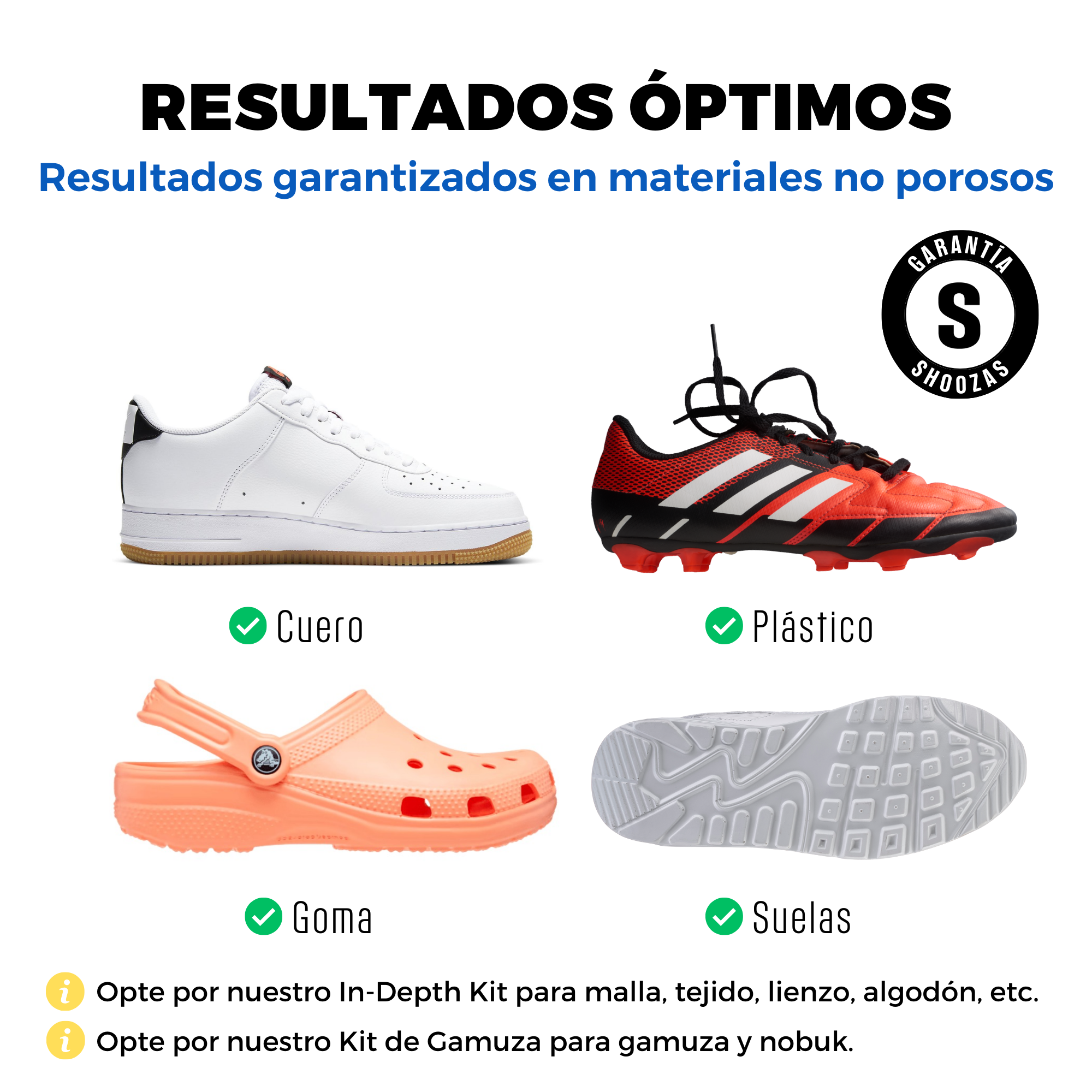 Foto 7 pulgar | Kit de Limpieza de Tenis y Zapatos Shoozas No Necesita Agua Secado Rápido No Toxico 4 Piezas