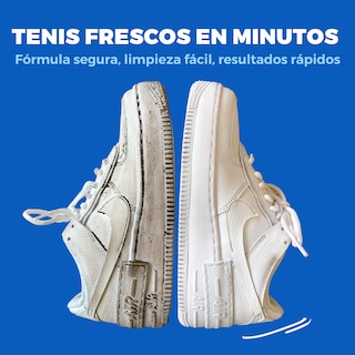 Foto 7 | Kit de Limpieza de Tenis y Zapatos Shoozas No Necesita Agua Secado Rápido No Toxico 4 Piezas