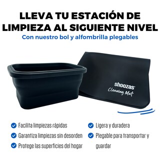 Foto 4 | Kit de Limpieza de Tenis y Zapatos Shoozas Limpieza Profunda Seguro para Todos los Materiales 6 piezas