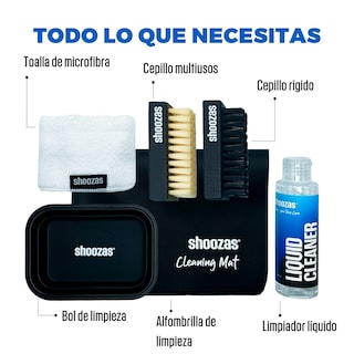 Foto 5 | Kit de Limpieza de Tenis y Zapatos Shoozas Limpieza Profunda Seguro para Todos los Materiales 6 piezas
