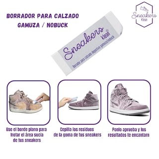 Foto 3 | Goma Para Calzado Deportivo Gamuza Nobuck Ante Sneakers Klean |