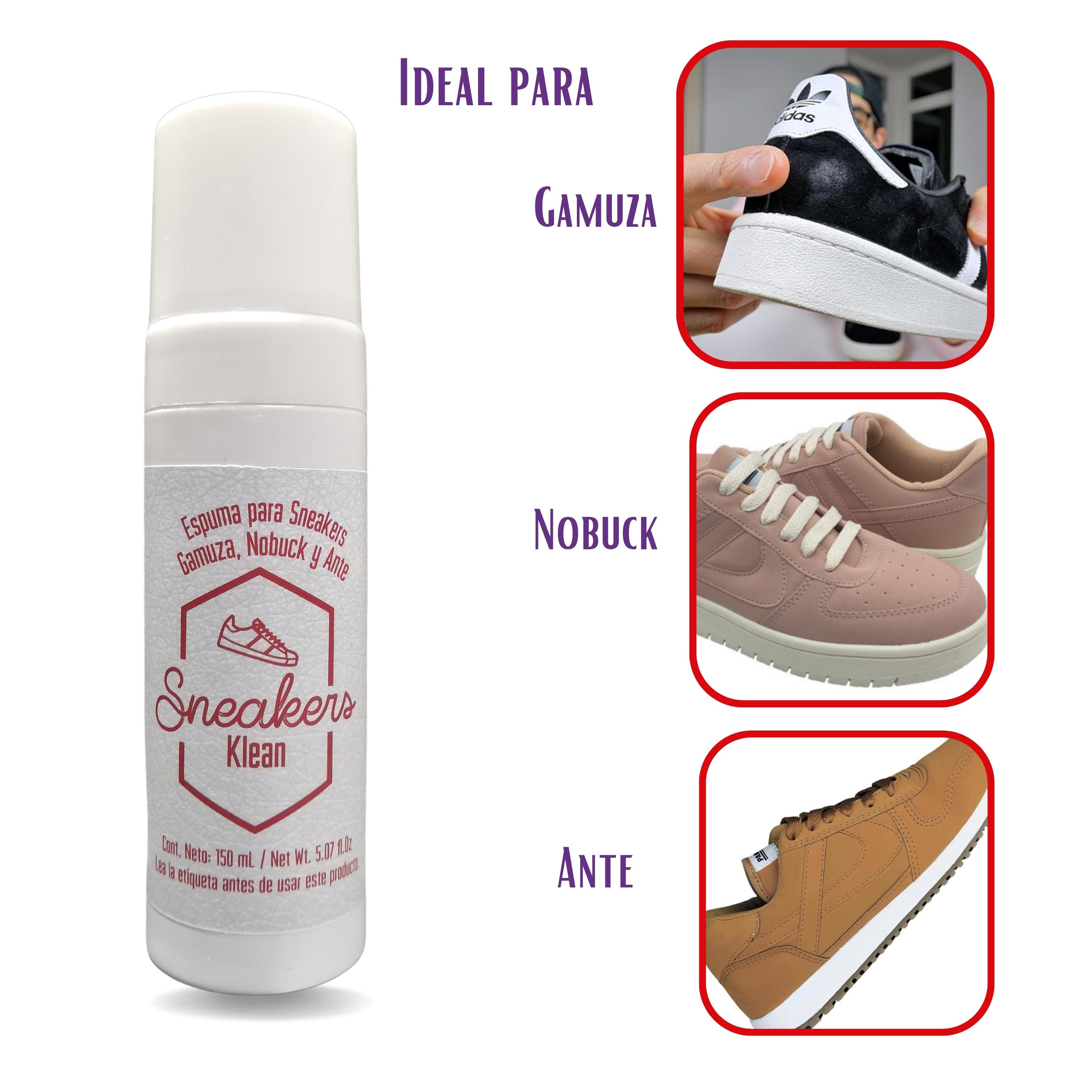 Foto 3 pulgar | Espuma Para Gamuza Nobuck Ante  Borrador Sneakers Klean