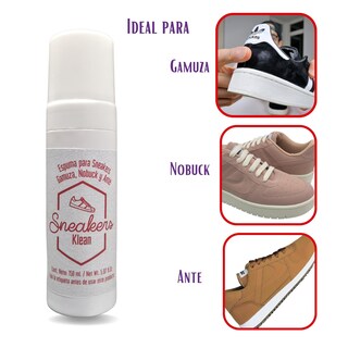 Foto 2 | Espuma Para Gamuza Nobuck Ante Borrador Sneakers Klean