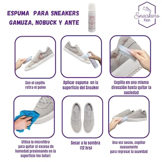 Foto 3 | Espuma Para Gamuza Nobuck Ante Borrador Sneakers Klean
