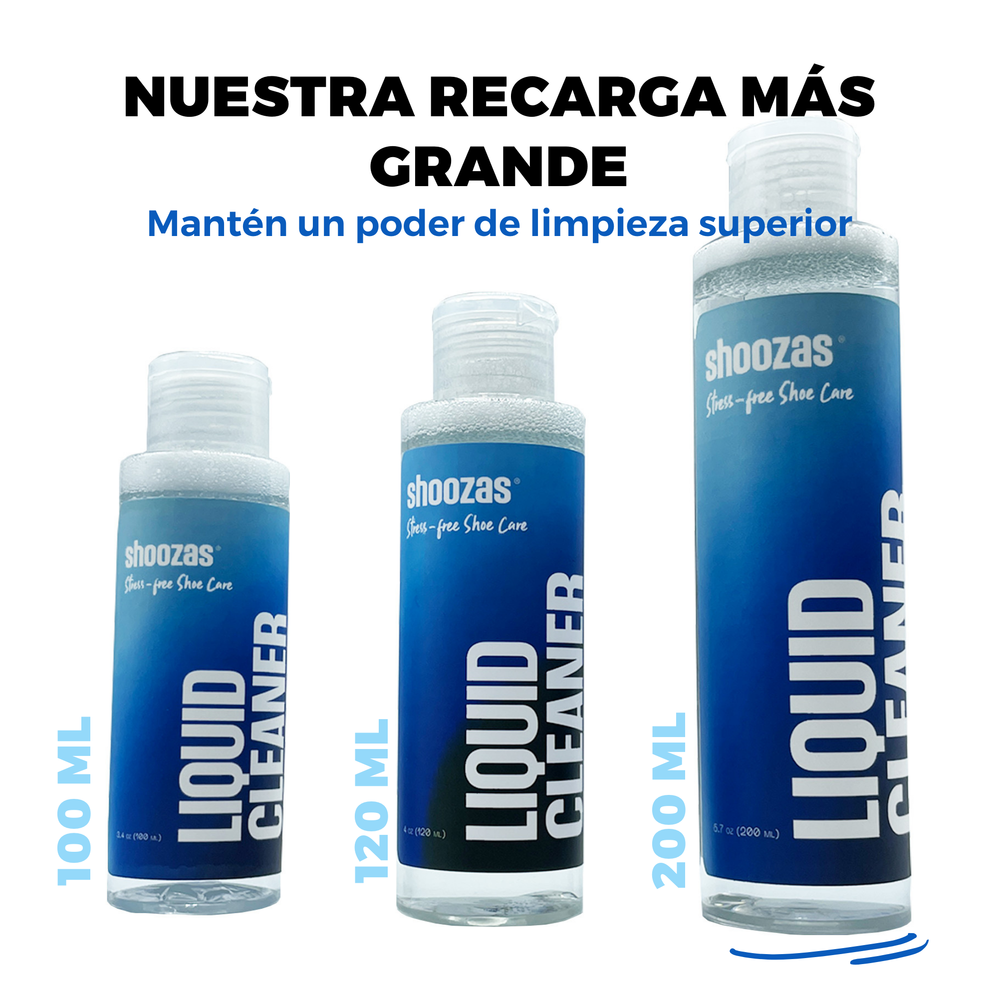 Foto 5 pulgar | Limpiador Líquido De Tenis Y Zapatos 200 Ml - Limpieza Profunda, Elimina Manchas Difíciles, Seguro Para Todos Los