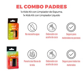 Foto 3 | Combo Kids 2 Productos Limpieza De Tenis Shoozas