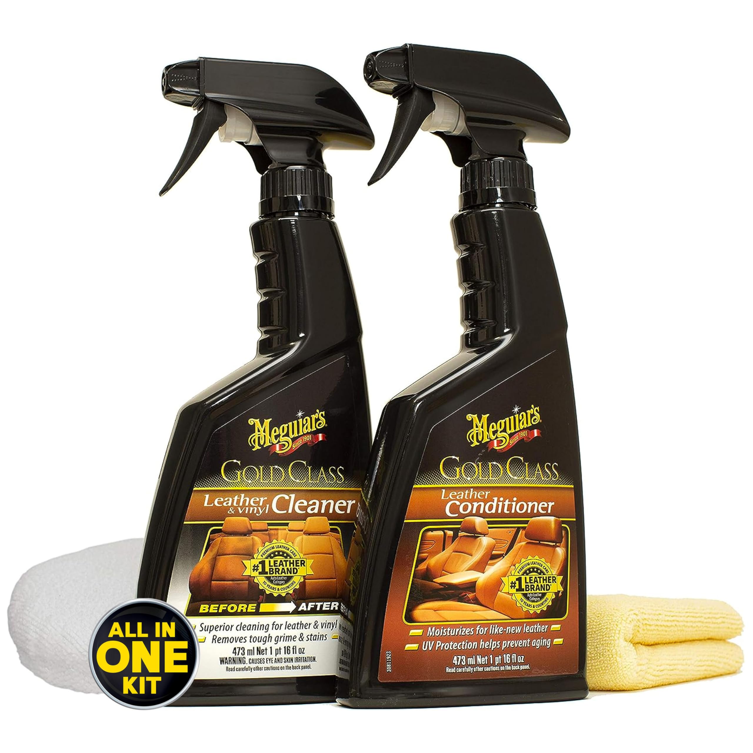 Foto 2 pulgar | Kit De Cuidado De Cuero Meguiar's G55153 Con Limpiador Y Acondicionador - Venta Internacional.