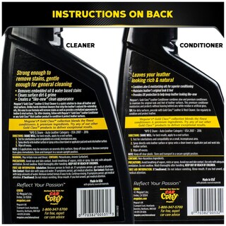Foto 6 | Kit De Cuidado De Cuero Meguiar's G55153 Con Limpiador Y Acondicionador - Venta Internacional.