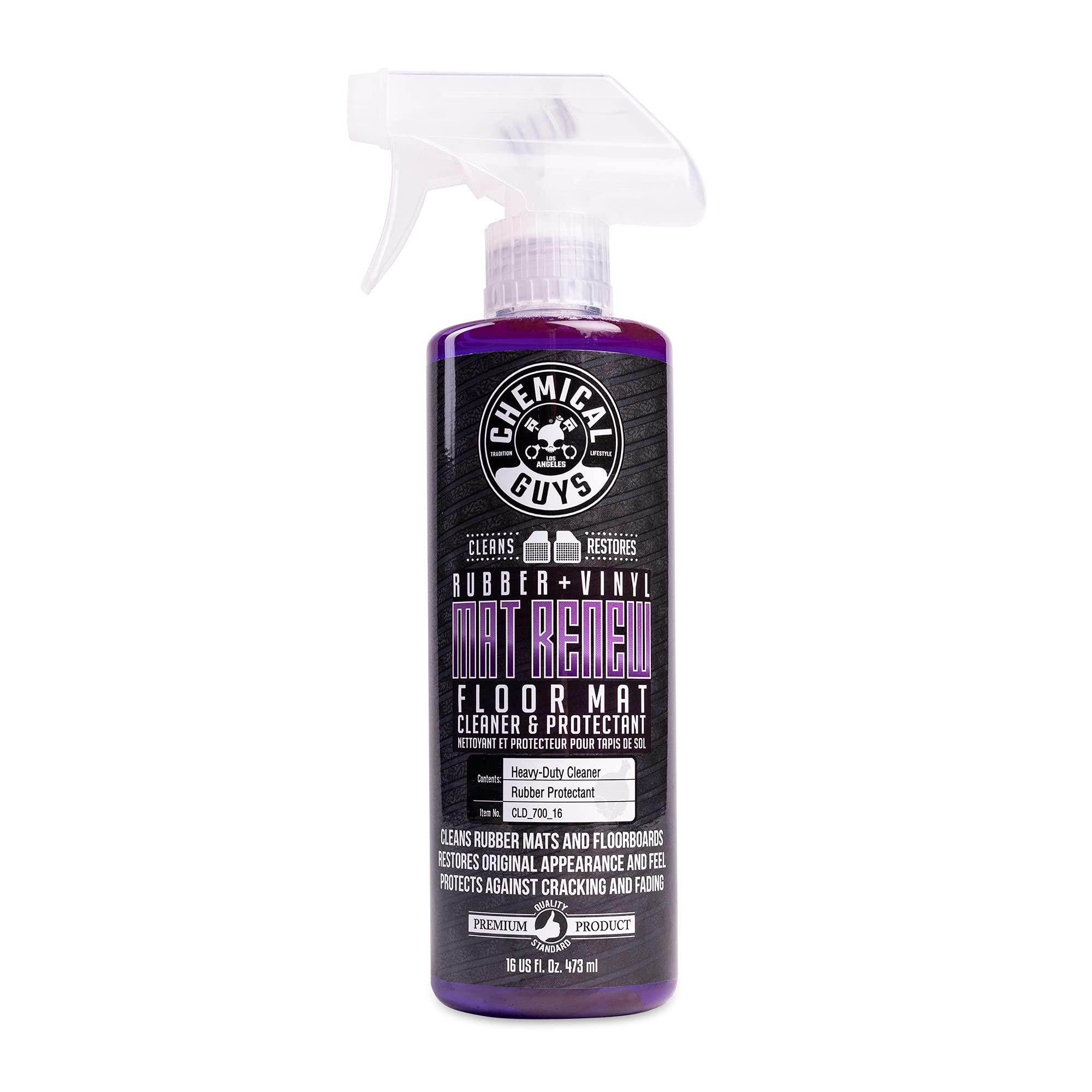 Foto 2 pulgar | Limpiador De Alfombrillas Rubber + Vinyl Chemical Guys Mat Renew 473 Ml - Venta Internacional.