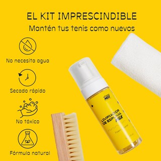 Foto 2 | Kit De Limpieza Para Tenis Con Espuma Limpiadora - No Necesita Agua, Secado Rápido, No Tóxico, Limpieza Sin De