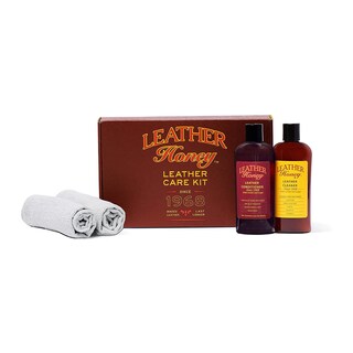 Foto 1 | Kit De Cuidado De Cuero, Acondicionador Limpiador Y Miel Para Cuero, 2 Paños - Venta Internacional.